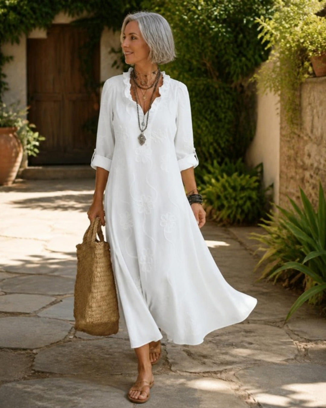 Verity maxi dress in movement