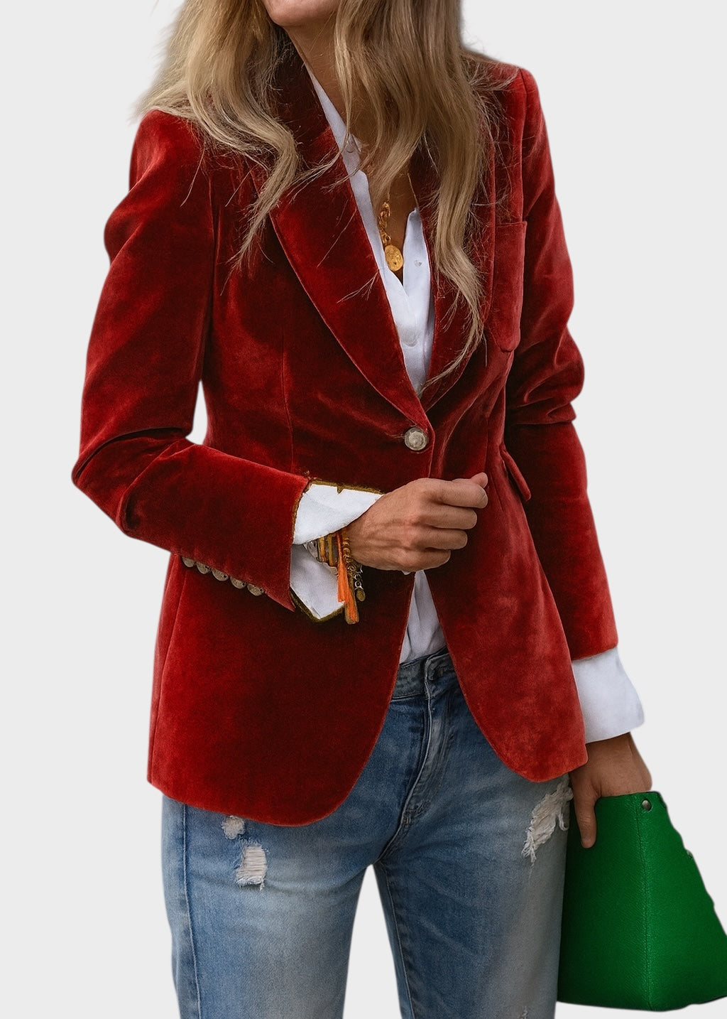 Isadora | Women's Tailored One-Button Blazer