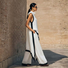 Ingrid set in White, side view