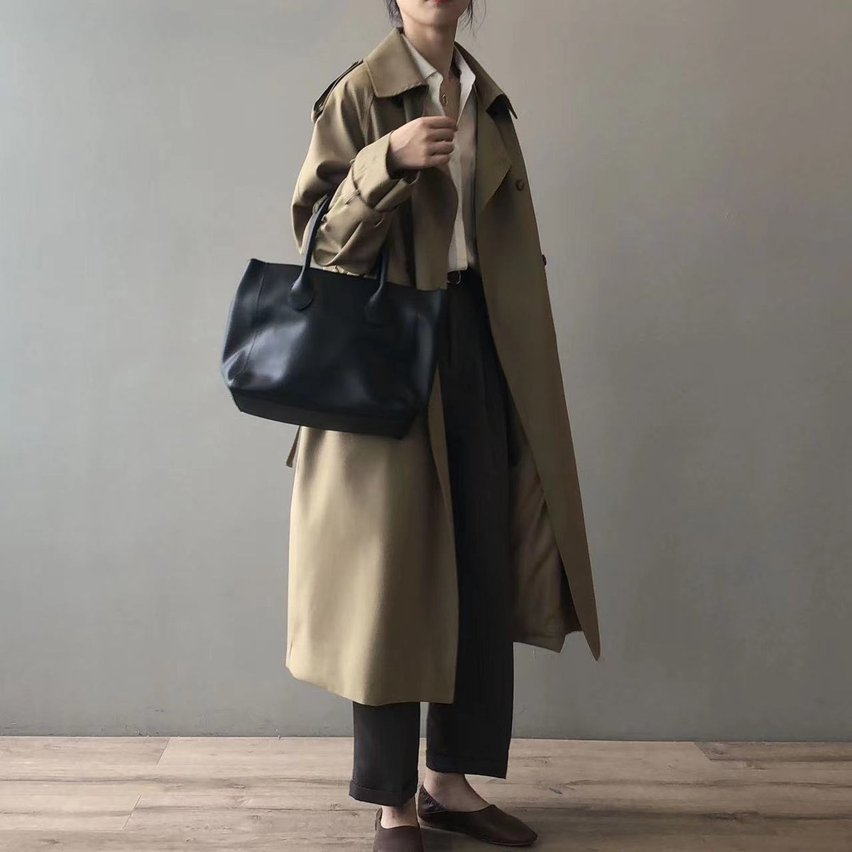 Helene | Women's Long Water-Resistant Double-Breasted Trench Coat