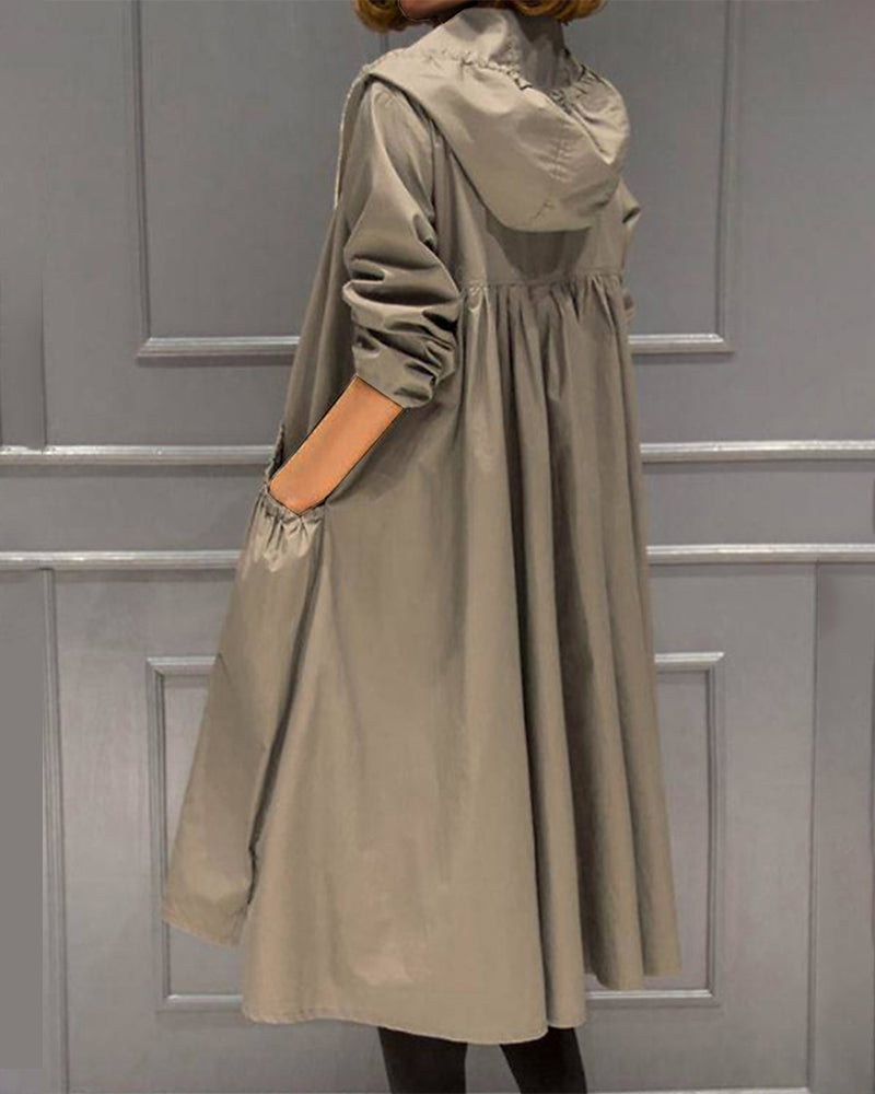 Melody | Women's Long Tailored Trench Coat