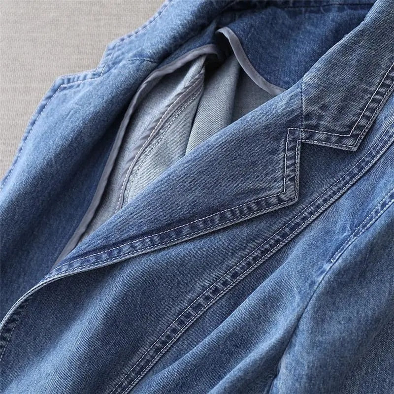 Beatrice | Women's Modern Denim Blazer