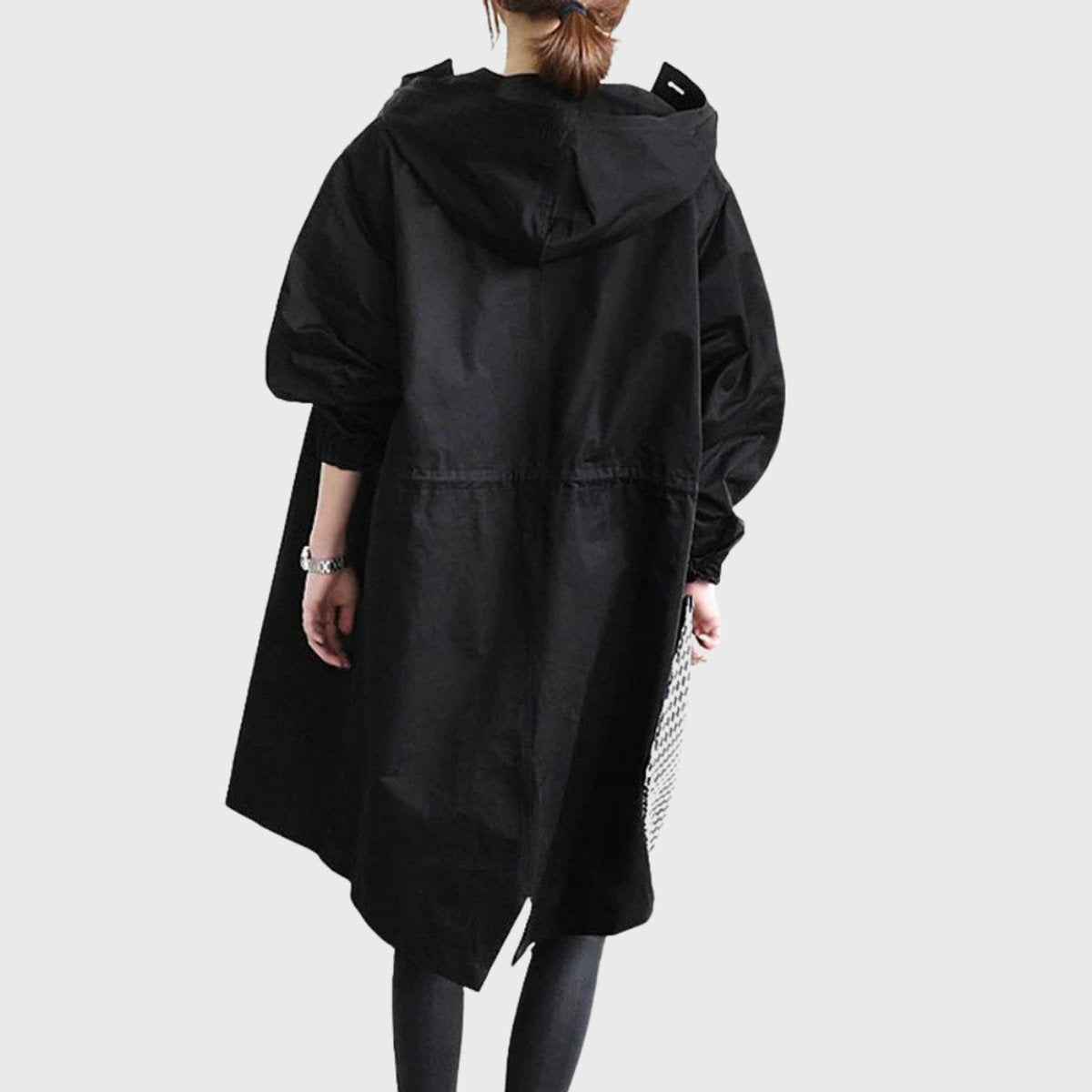 Ottilie | Women's Long Water-Resistant Hooded Trench Coat