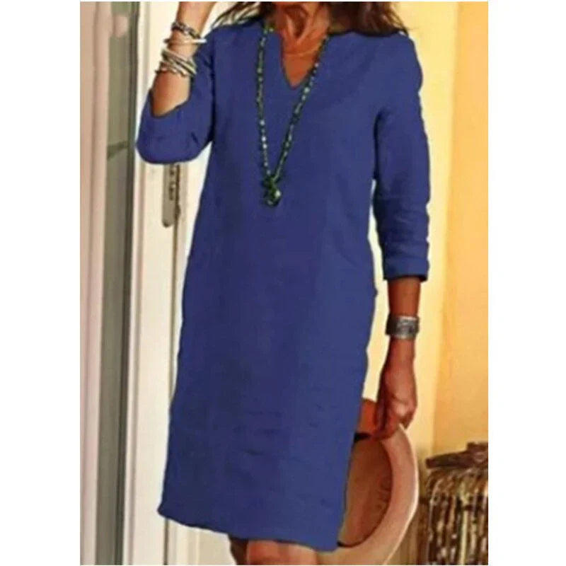 Emily | Women's Relaxed Everyday Midi Dress