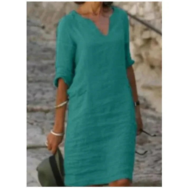 Emily | Women's Relaxed Everyday Midi Dress