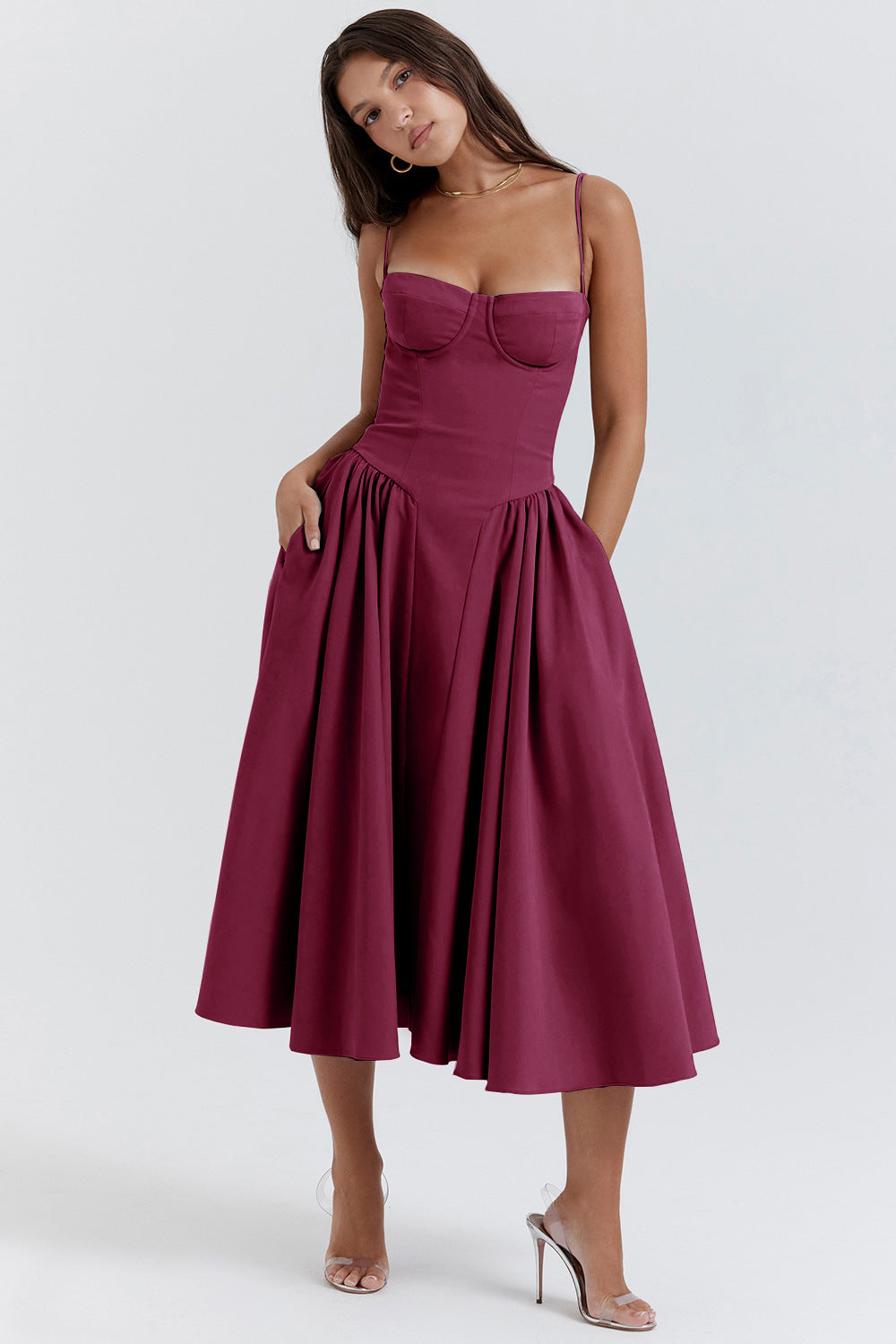 Sylvia | Elegant & Stunning Wedding Guest Dress