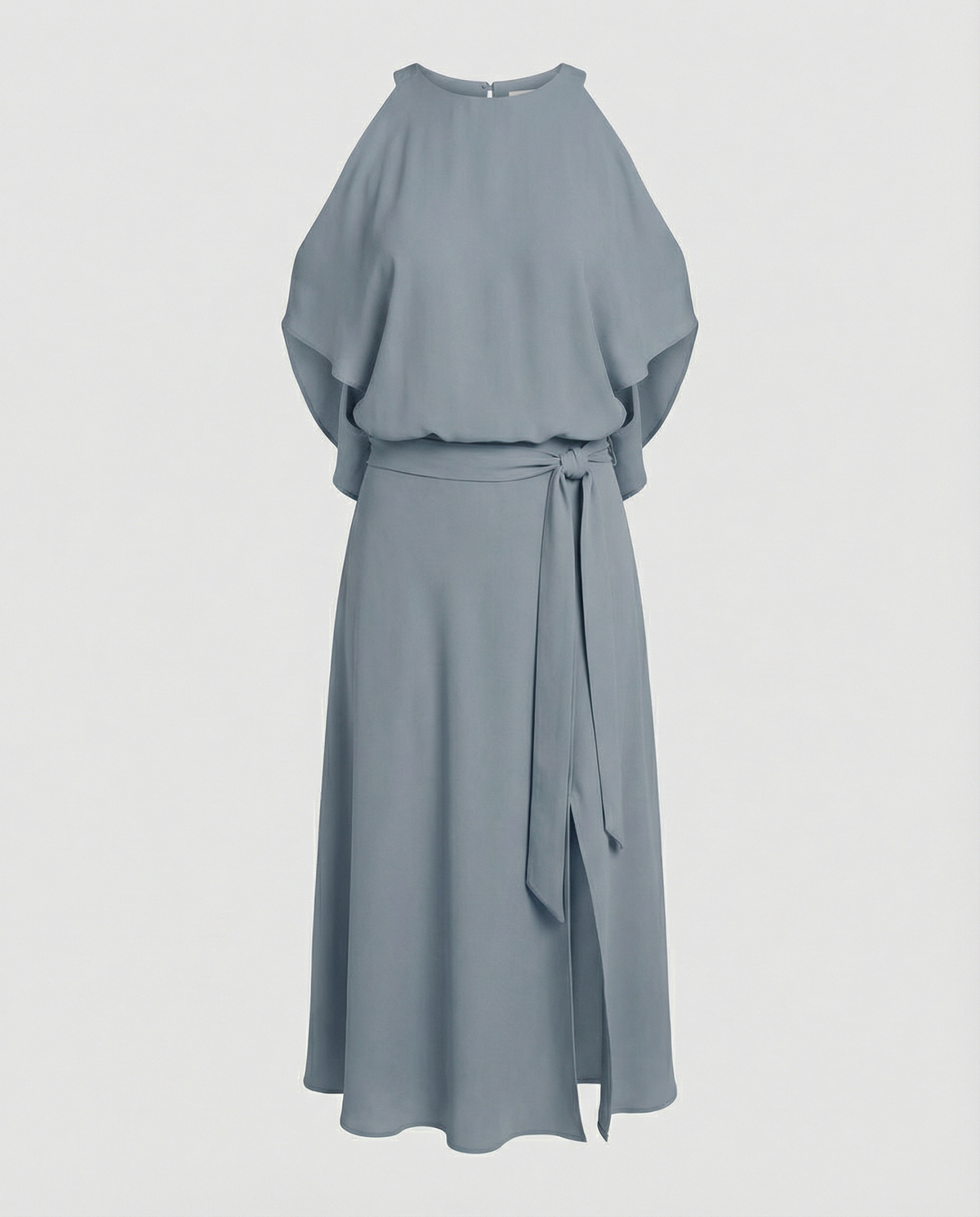 Zoey | Women's Elegant Cold Shoulder Midi Dress