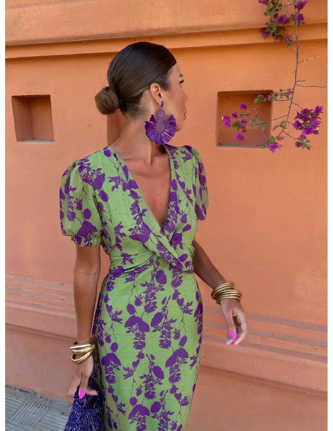 Lunara | Women's Elegant Classic Midi Dress