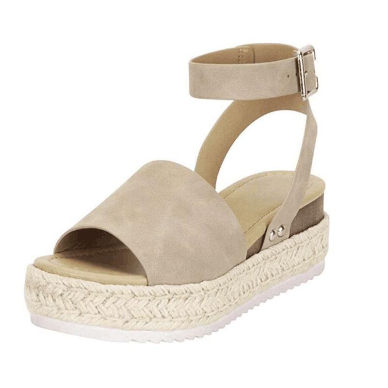 Amanda | Women's Platform Ankle Strap Sandals