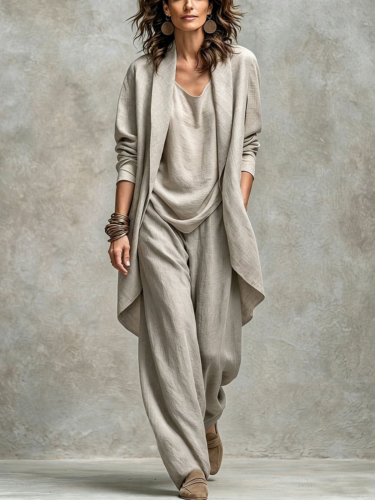 Pearl | Three-Piece Jacket, Top & Trousers Set