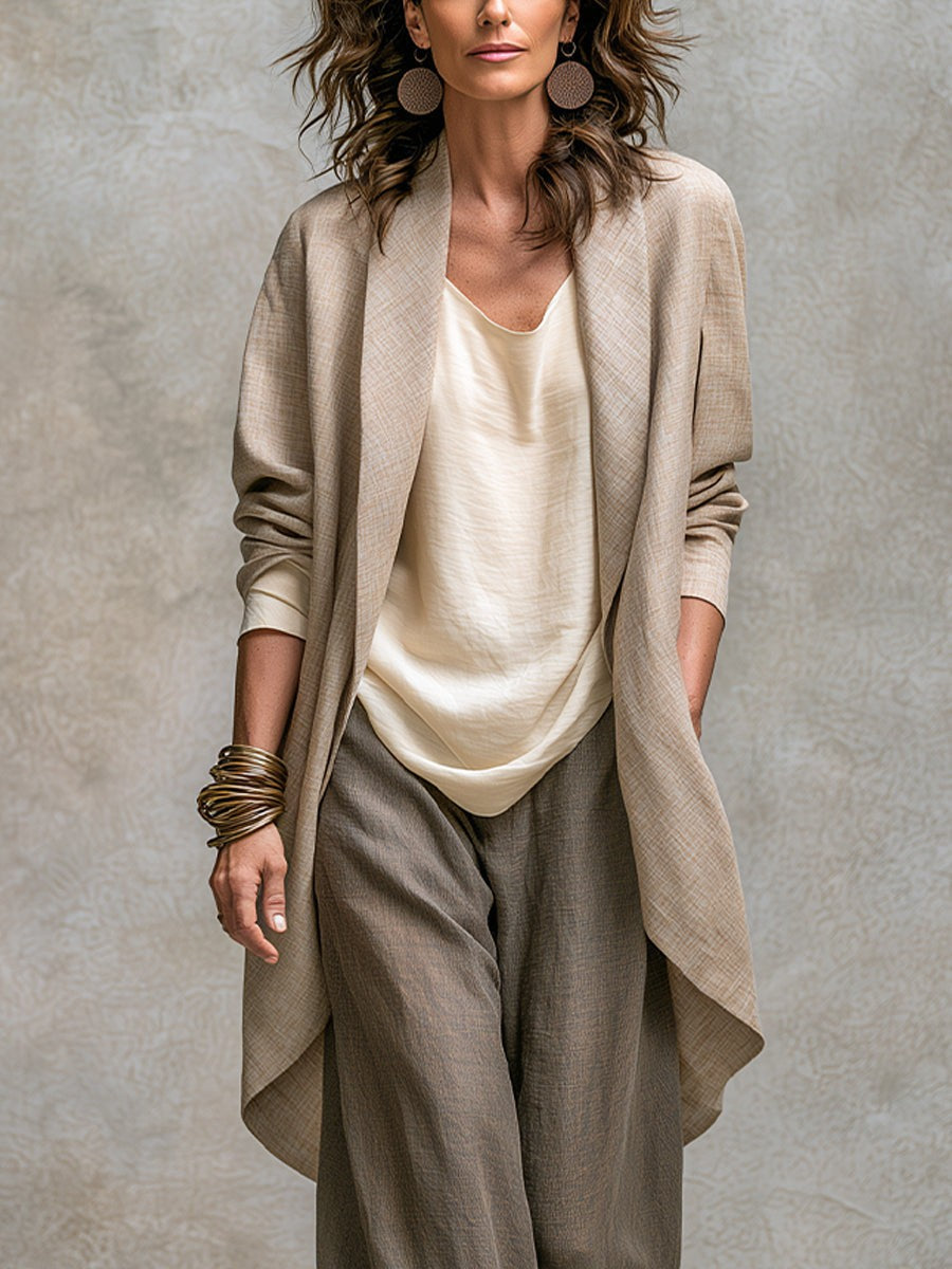 Pearl | Three-Piece Jacket, Top & Trousers Set