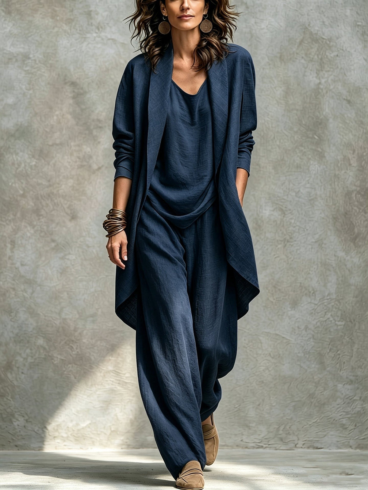 Pearl | Three-Piece Jacket, Top & Trousers Set