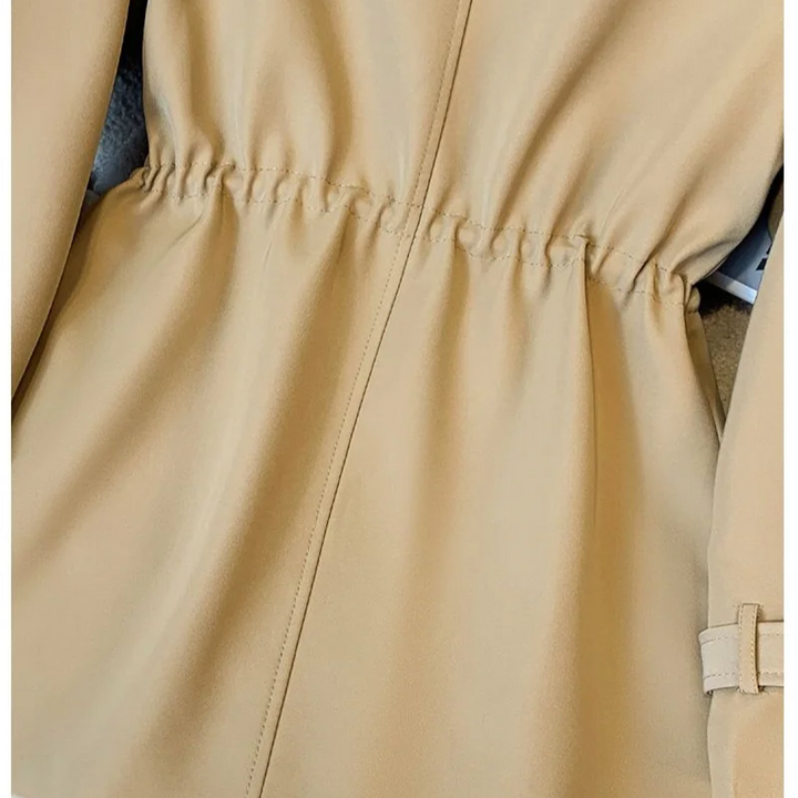 Arabella | Women's Tailored Button-Detail Trench Coat
