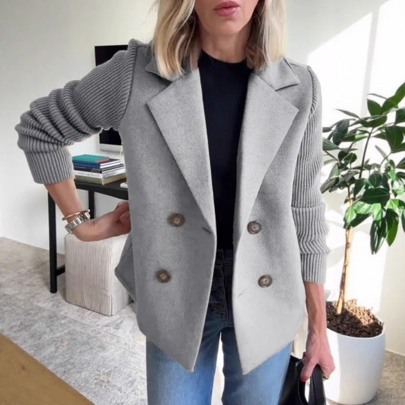 Seraphina | Women's Double-Knit Sweater Blazer