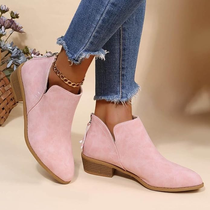 Janet | Women's Pointed Toe Ankle Boots