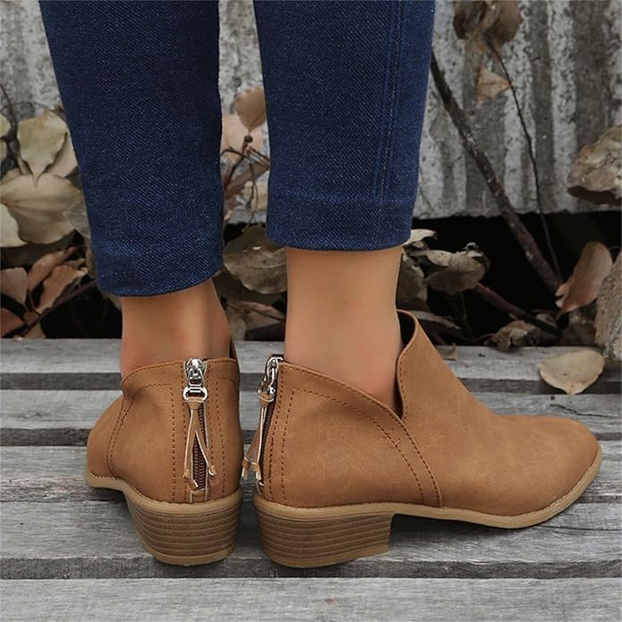 Janet | Women's Pointed Toe Ankle Boots