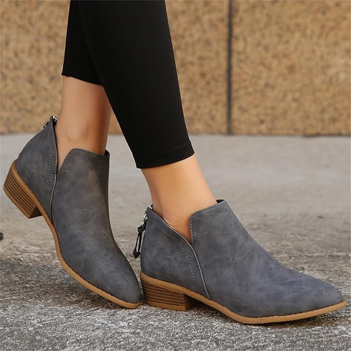 Janet | Women's Pointed Toe Ankle Boots