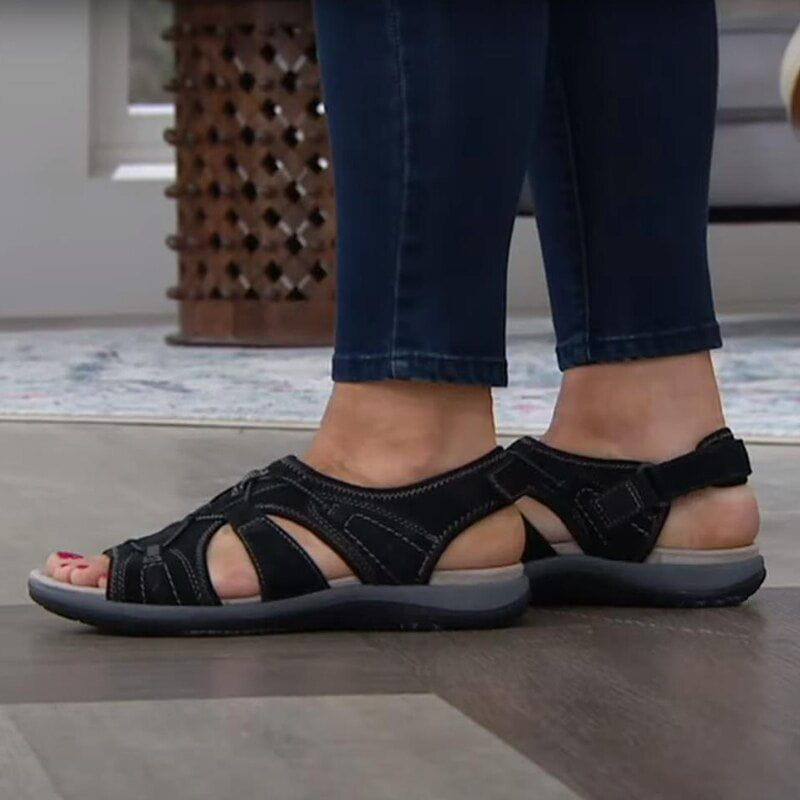 Kiara | Women's Open Toe Adjustable Strap Sandals