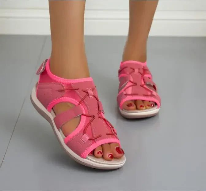 Kiara | Women's Open Toe Adjustable Strap Sandals