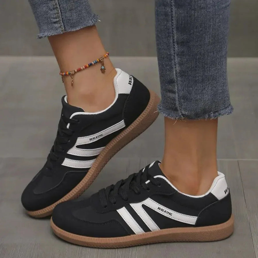 Leslie | Women's Low Top Lace-Up Sneakers