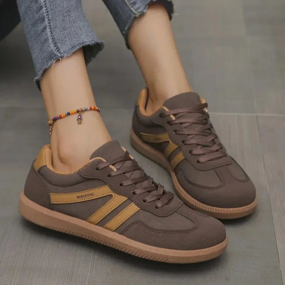 Leslie | Women's Low Top Lace-Up Sneakers