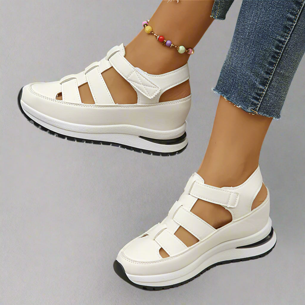 Lucille | Women's Wedge Gladiator Sandals