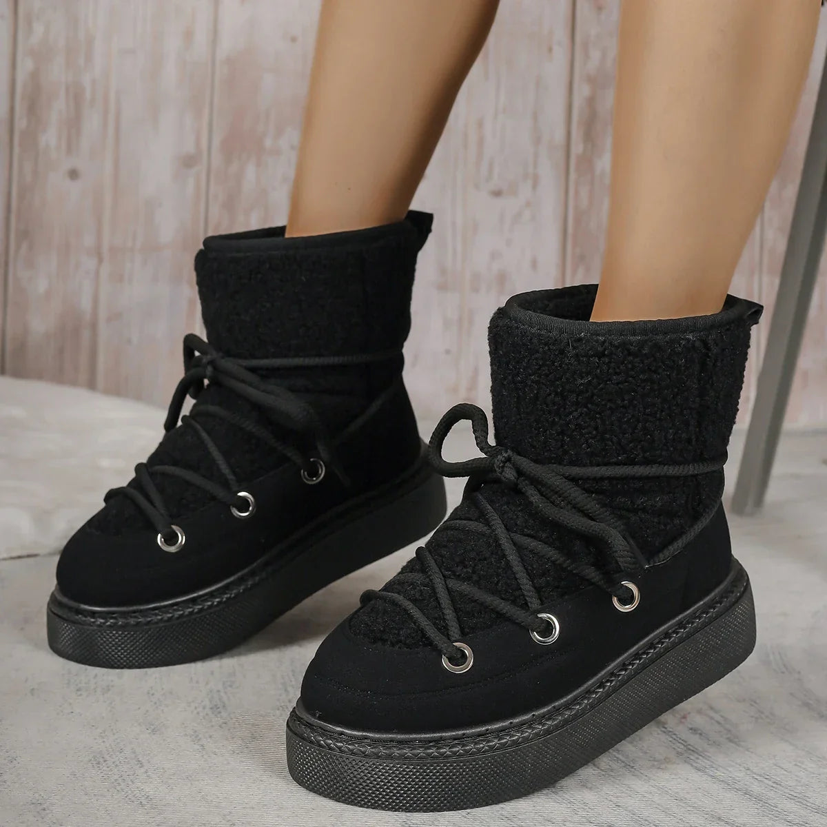 Maria | Orthopedic Lace-Up Ankle Boots