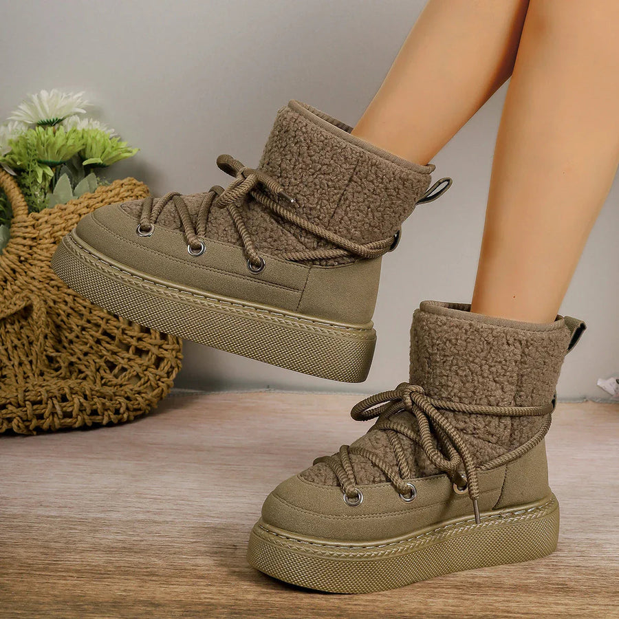 Maria | Orthopedic Lace-Up Ankle Boots