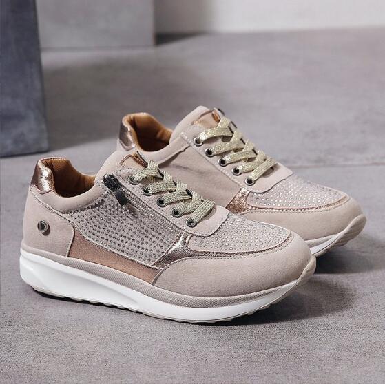 Women's Orthopaedic Zipped Sneakers