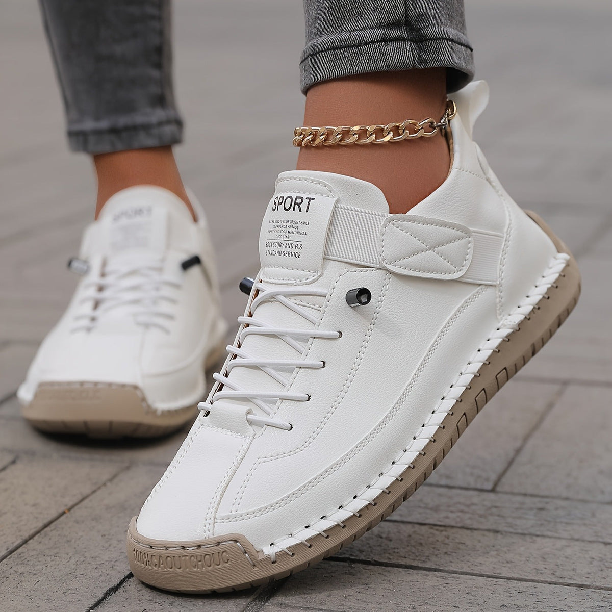 Women's Orthopedic Stitched Sneakers